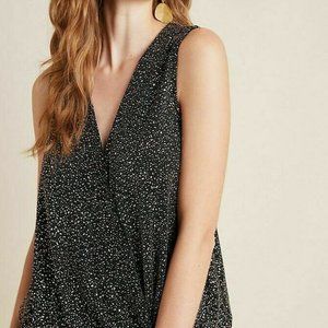 Anthropologie Evita Sleeveless Shimmer Top
